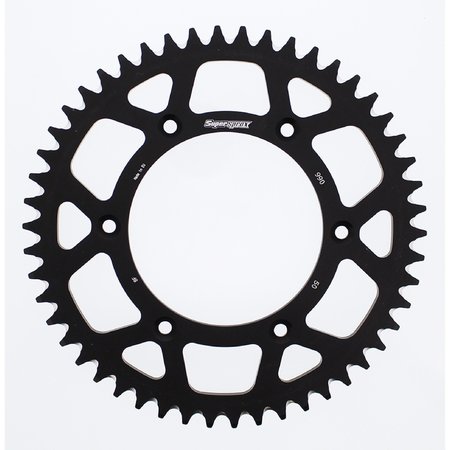 SUPERSPROX Aluminum Sprocket Black 50T- for Husqvarna TC 125 14-19 RAL-990-50-BLK